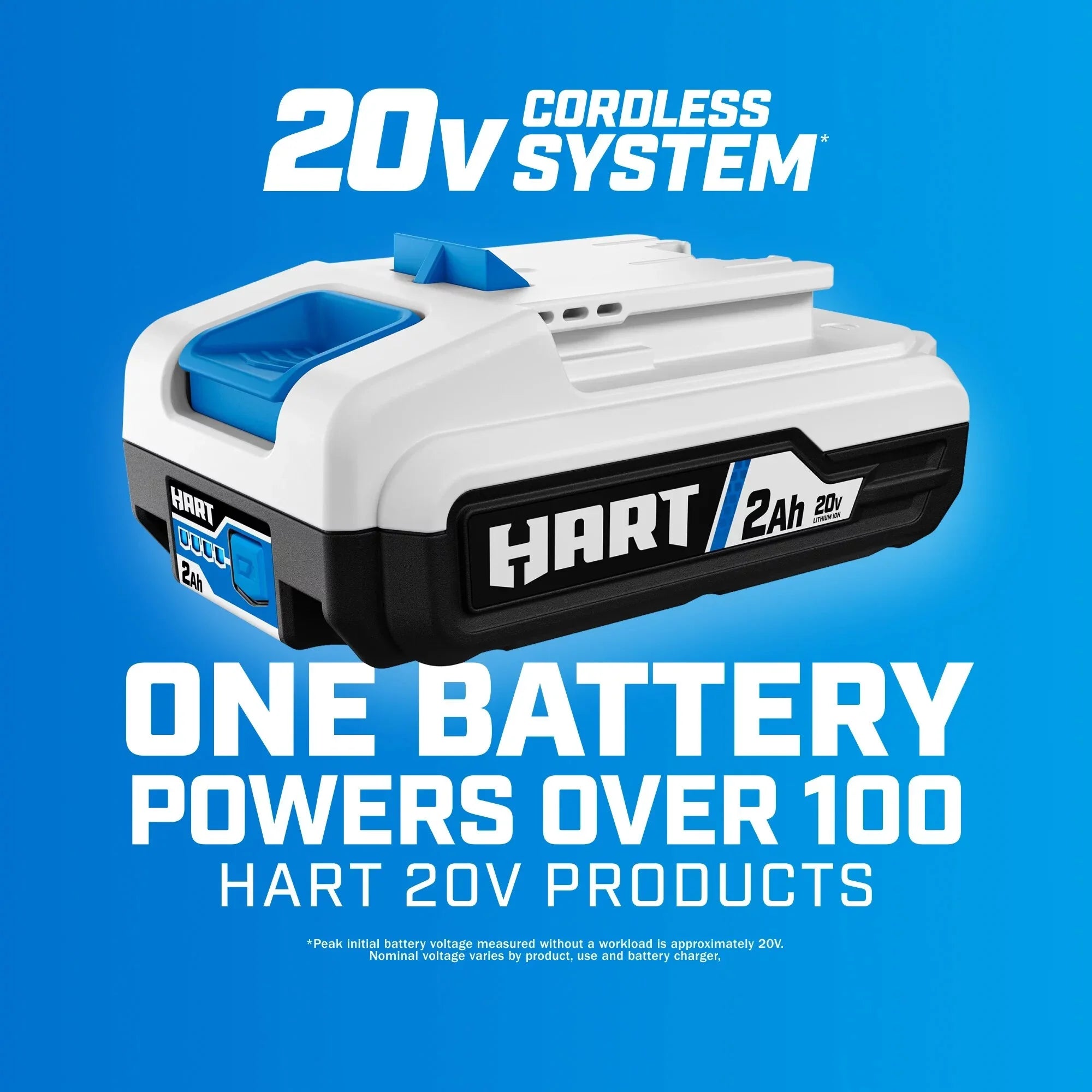 HART 20-Volt Brushless 5-1/2-inch Compact Battery-Powered Circular Saw (Battery Not Included)