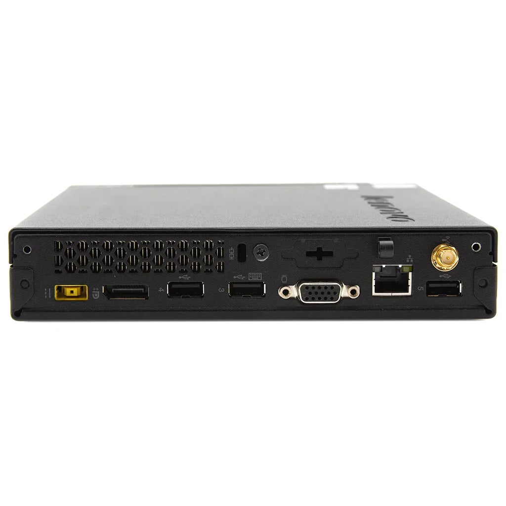Refurbished Lenovo ThinkCentre M73 Tiny Form Factor Computer PC, 3.2 GHz Chipset Core i3, 4GB DDR3 RAM, 120GB SSD Hard Drive, Windows 10 Home 64 bit (Refurbished)