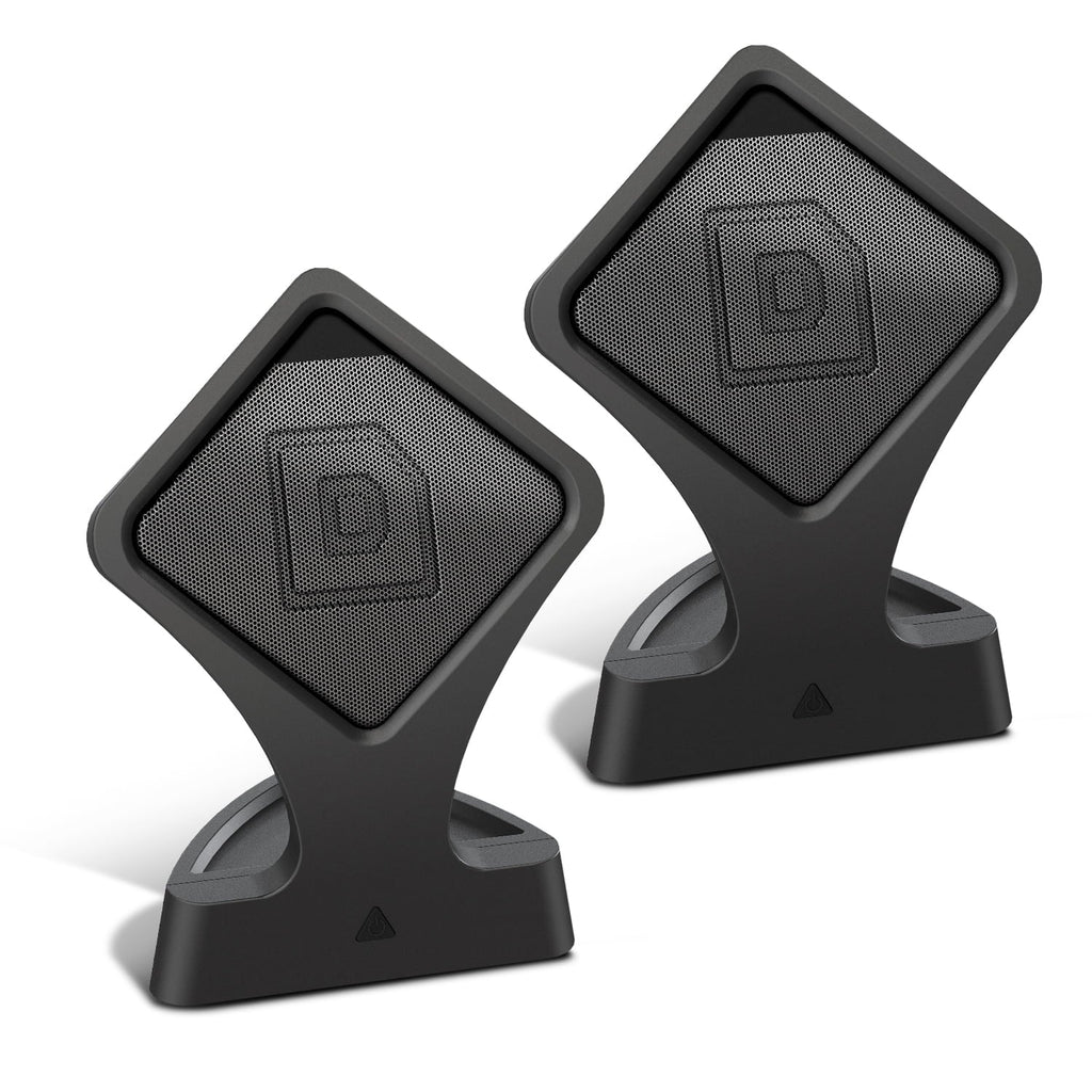 Delton True Wireless Speaker, Portable Bluetooth Speaker with Mic (Twin Pack), Dynamic HD Sound and Bass