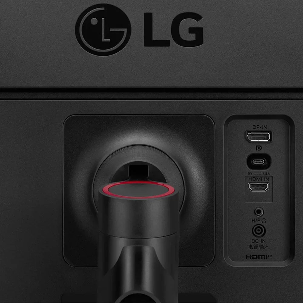 Open Box LG 34WP65G-B UltraWide Monitor 34" 21:9 Full HD (2560 x 1080) IPS Monitor, VESA DisplayHDR 400, AMD FreeSync, Height and Tilt Adjustable Stand - Black