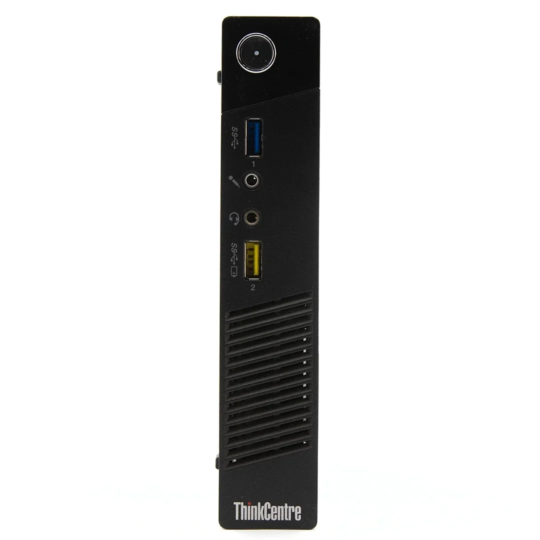 Refurbished Lenovo ThinkCentre M73 Tiny Form Factor Computer PC, 3.2 GHz Chipset Core i3, 4GB DDR3 RAM, 120GB SSD Hard Drive, Windows 10 Home 64 bit (Refurbished)