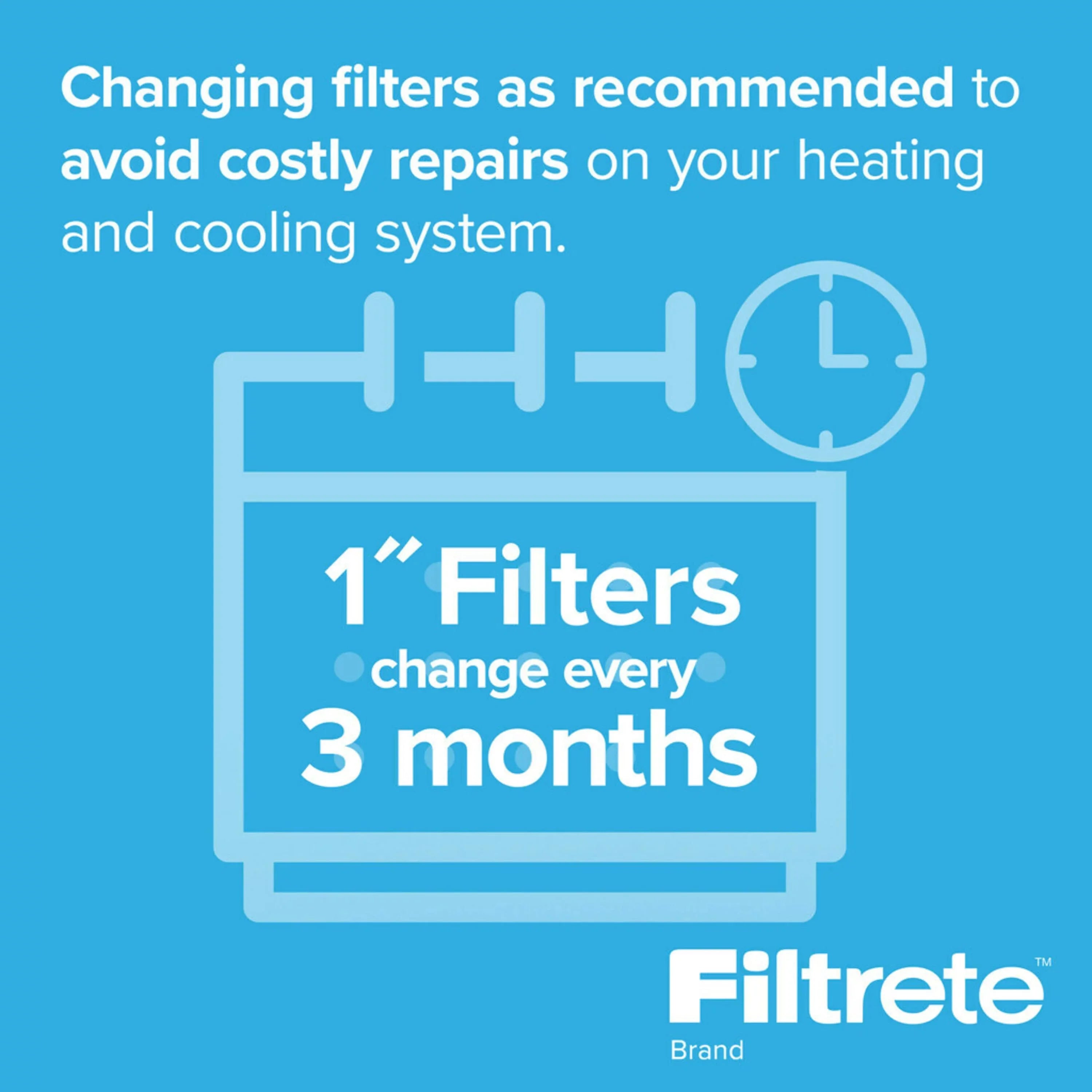 Filtrete by 3M 14x25x1, MERV 11, Allergen Reduction HVAC Furnace Air Filter, 1200 MPR, 4 Filters
