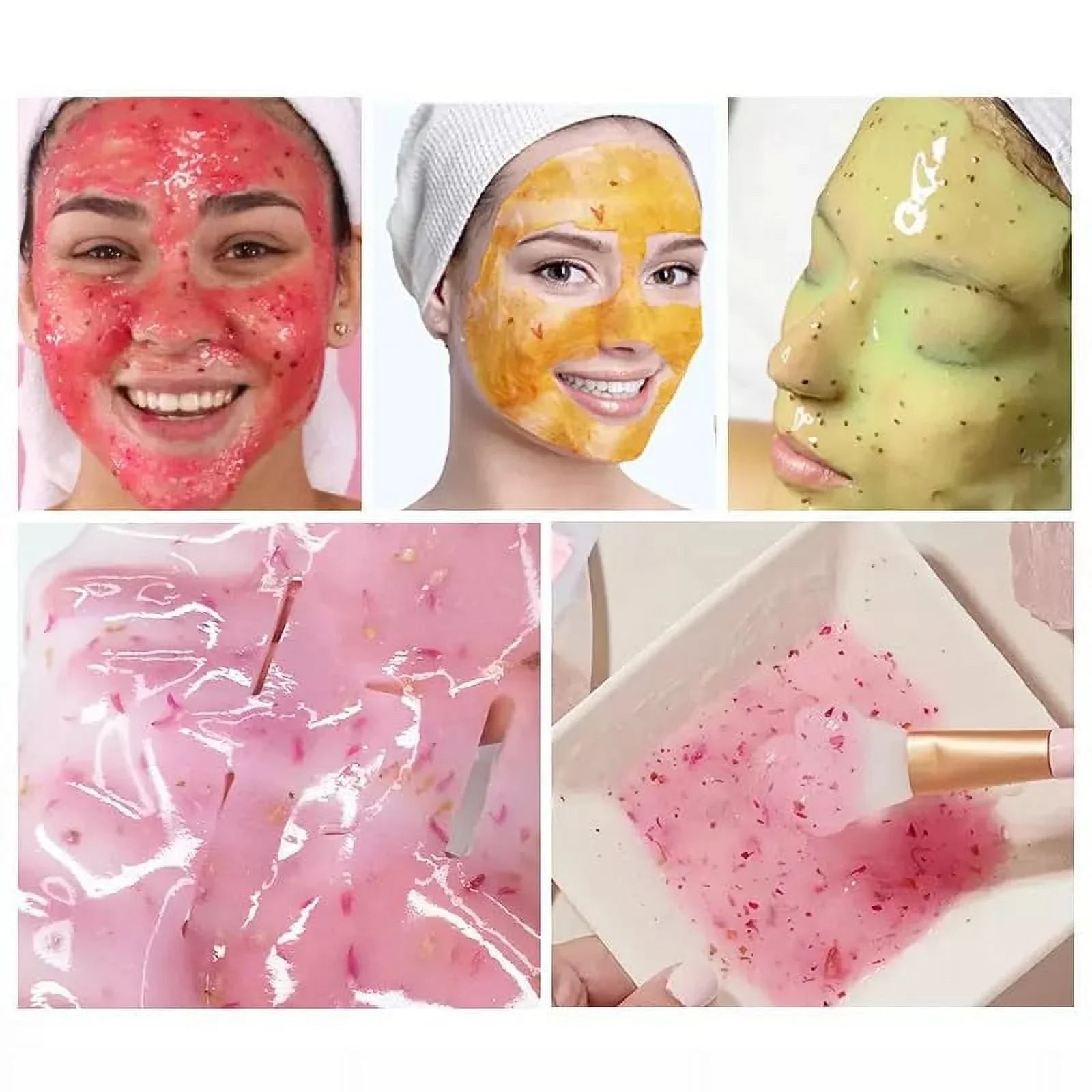 Luminous Skin Lab Fountain of Youth Elixir Jelly Mask, Peel off Facial Mask, Anti-Aging, Reducing Dark Spot, All Skin Types, 30 fl oz