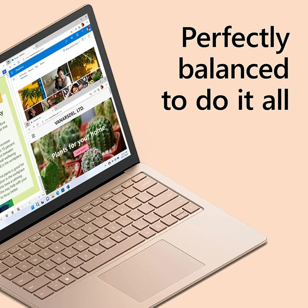 Microsoft Surface Notebook 5 (2022), 13.5" Touch Screen, Thin & Lightweight, Long Battery Life, Fast Microprocessor i5 Processor for Multi-Tasking, 8GB 512GB Storage with Windows 11, Sandstone