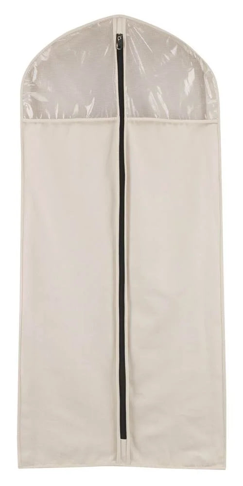 Household Essentials Cedarline Zippered Hanging Canvas Suit/Dress Bag