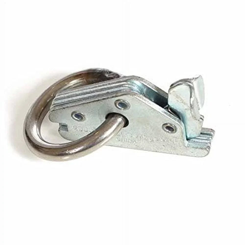 20 Heavy Duty E-Track O Ring Tie-Down Anchors w/ E Track Spring Fittings, Steel O-Rings, Tie Down Cargo Loads to ETrack TieDown System in Trailer, Truck, Van, Pickup