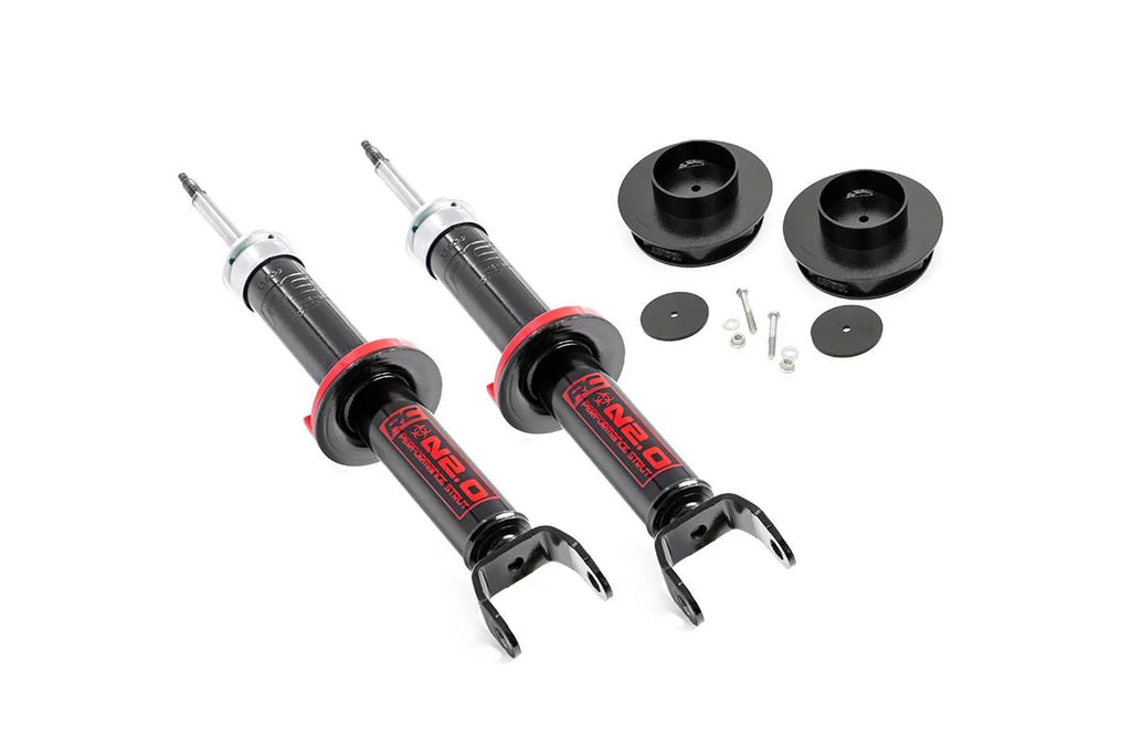 Rough Country 2.5" Lift Kit (fits) 2009-2011 RAM Truck 1500 4WD N3 Loaded Coil Spring Struts Suspension System 359.23