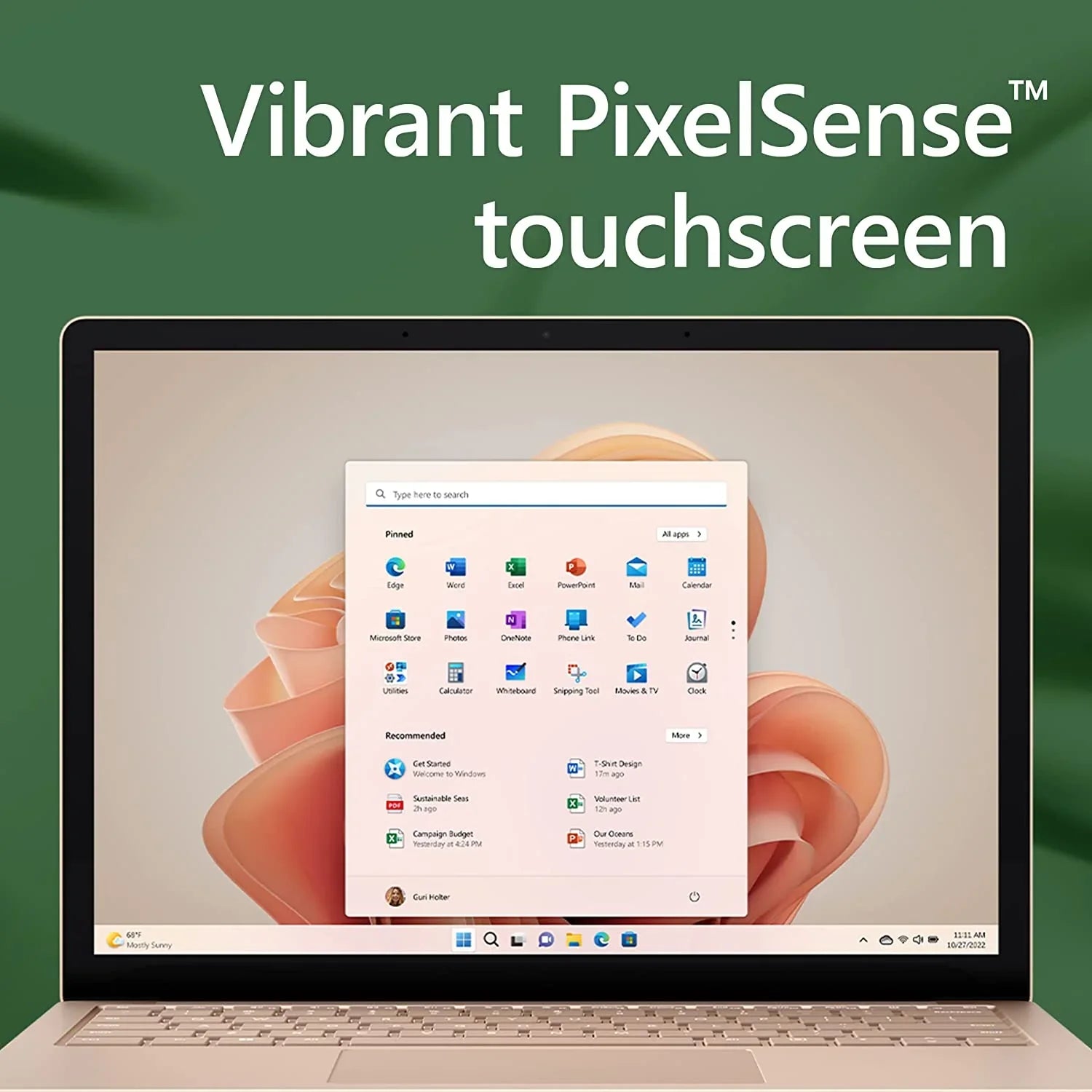 Microsoft Surface Notebook 5 (2022), 13.5" Touch Screen, Thin & Lightweight, Long Battery Life, Fast Microprocessor i5 Processor for Multi-Tasking, 8GB 512GB Storage with Windows 11, Sandstone