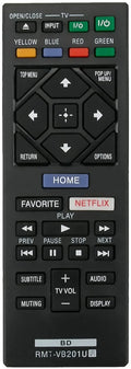RMT-VB201U Replace Remote Control fit for Sony Blu-Ray BD Disc DVD Player BDP-BX370 BDP-S1700 BDP-S3700 BDP-S6700