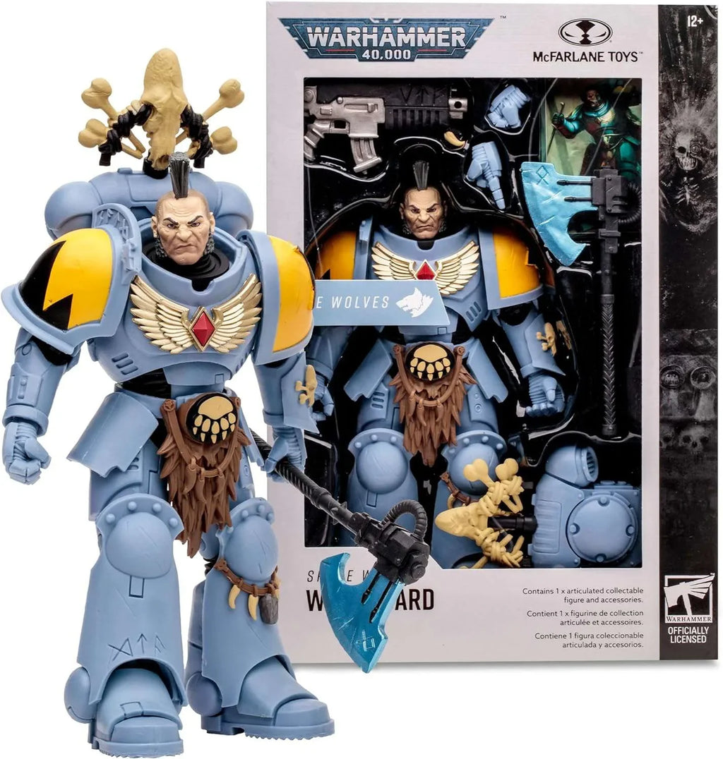 McFarlane - Warhammer 40K - 7" Figures Wave 7 - Space Wolves Wolf Guard