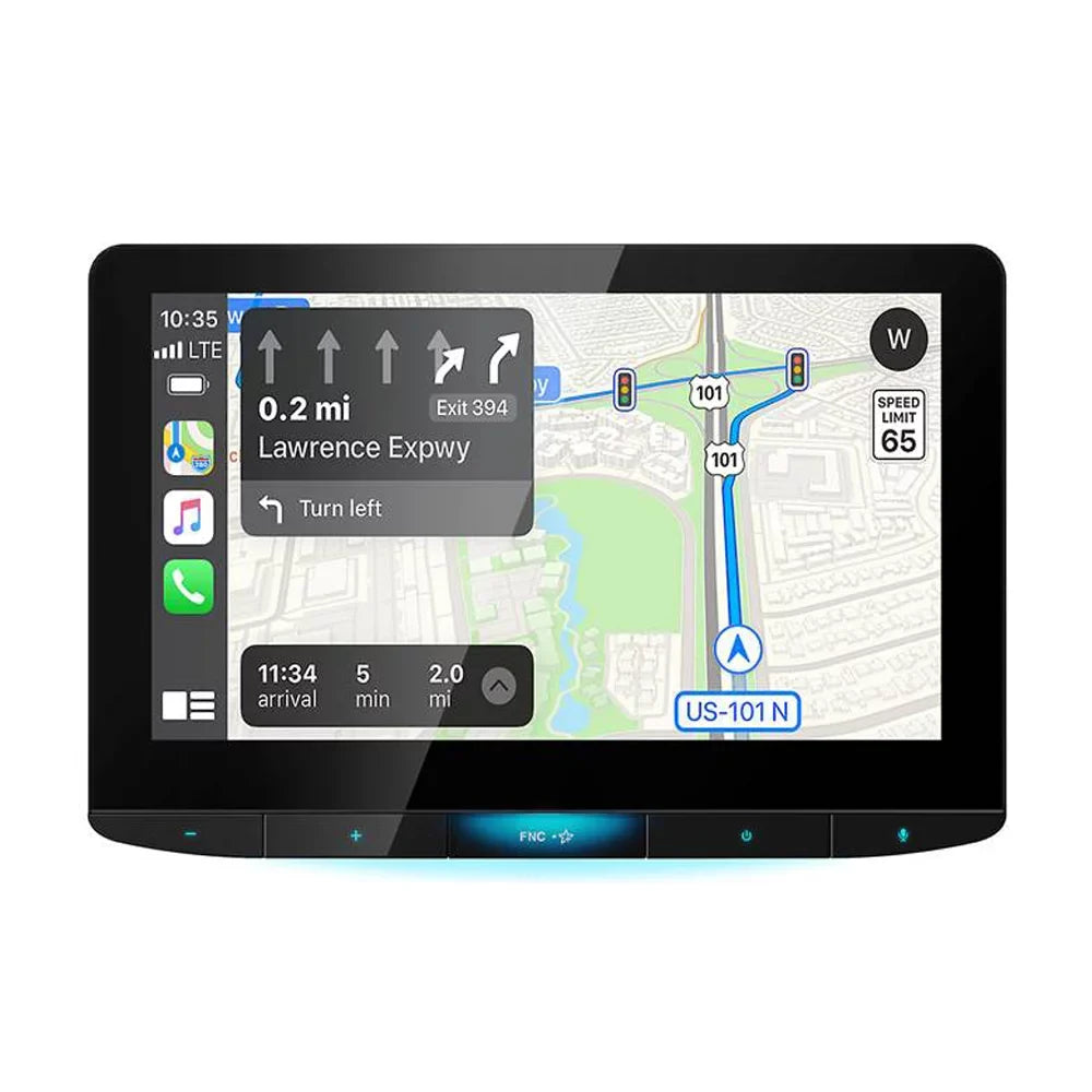 New JVC KW-Z1000W 10.1 Inch Digital Multimedia Receiver with License Plate Camera