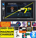 FITS 05-07 DODGE MAGNUM CHARGER AM/FM USB/BLUETOOTH TOUCHSCREEN CAR RADIO STEREO PKG.  INCLUDES VEHICLE SPECIFIC INSTALLATION HARDWARE INCLUDING DASH KIT, WIRE HARNESS, AND ANTENNA ADAPTER WHEN