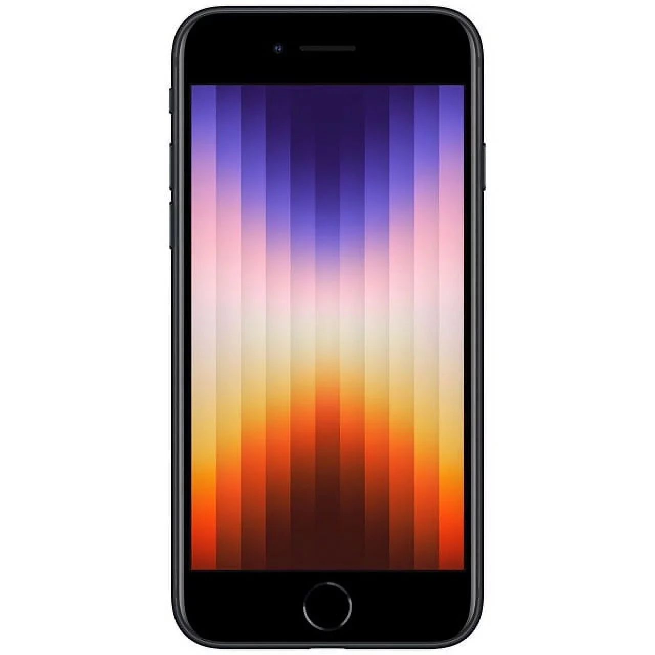 Refurbished Apple iPhone SE (3rd Gen) A2595 (Fully Unlocked) 128GB Midnight (: ) (Refurbished)
