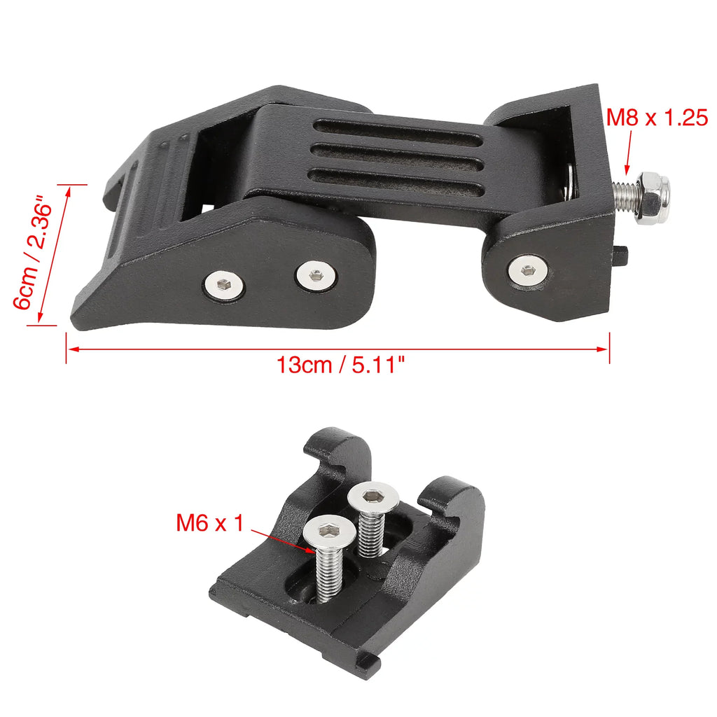Unique Bargains 2pcs Auto Hood Latches Catch Lock for Jeep Wrangler JK JKU 2007-2017