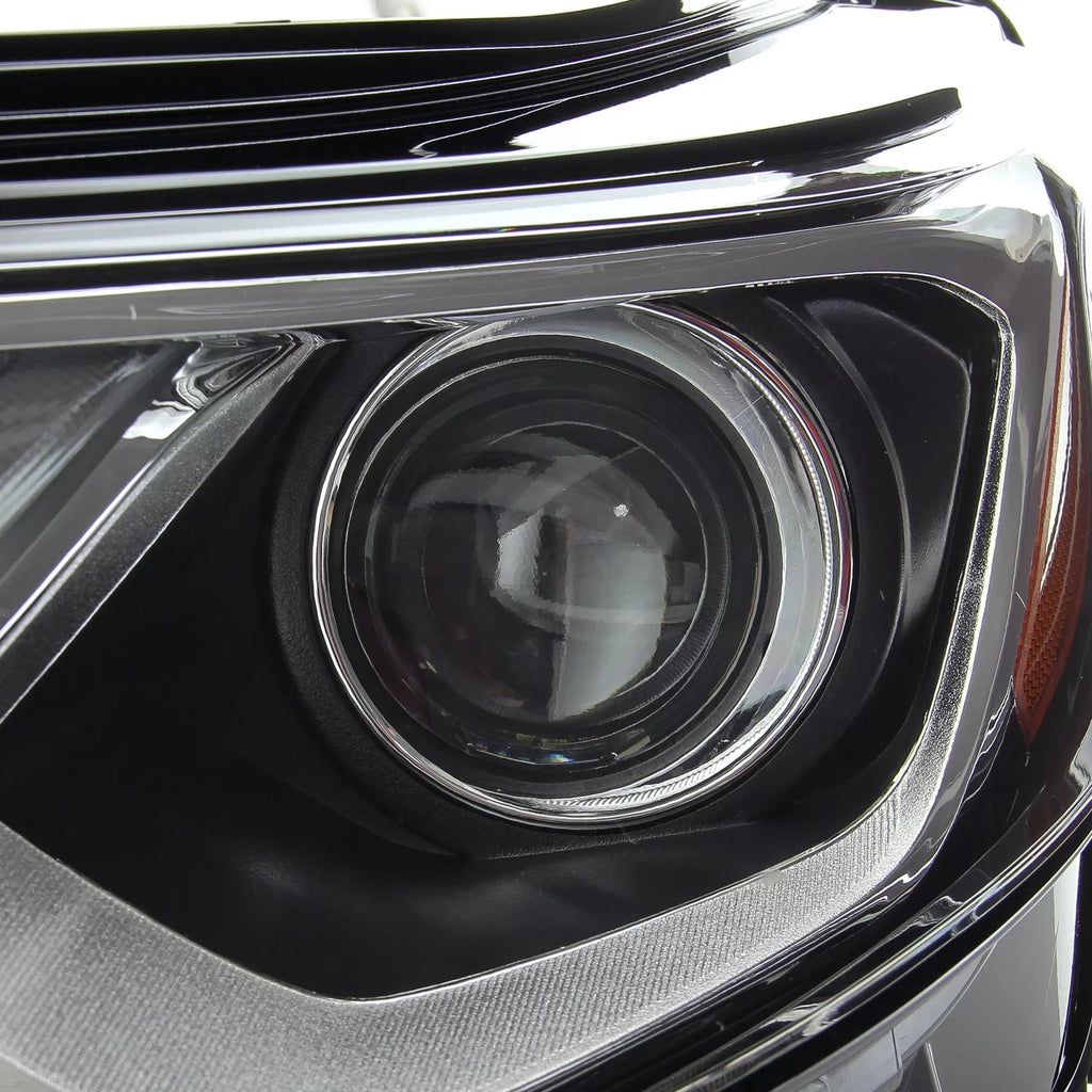 AKKON - Fits 2018 2019 2020 2021 Chevy Equinox [HID/Xenon Type] LED DRL Chrome Headlight Driver Left Side Headlamp 18 19 20