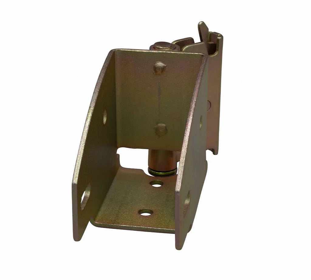 (10 Pack) E-Track Wood Beam Socket Shelf Brackets w/ Rotating Hinge - E Track Bracket for 2x4 & 2x6 Wood Beams Fitting in Truck, Enclosed Trailer, Cargo, Van - E-Track Accessories & Rail System