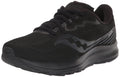 Saucony Women's Ride 14 Running Shoe, TRIPLE BLACK, 7.5