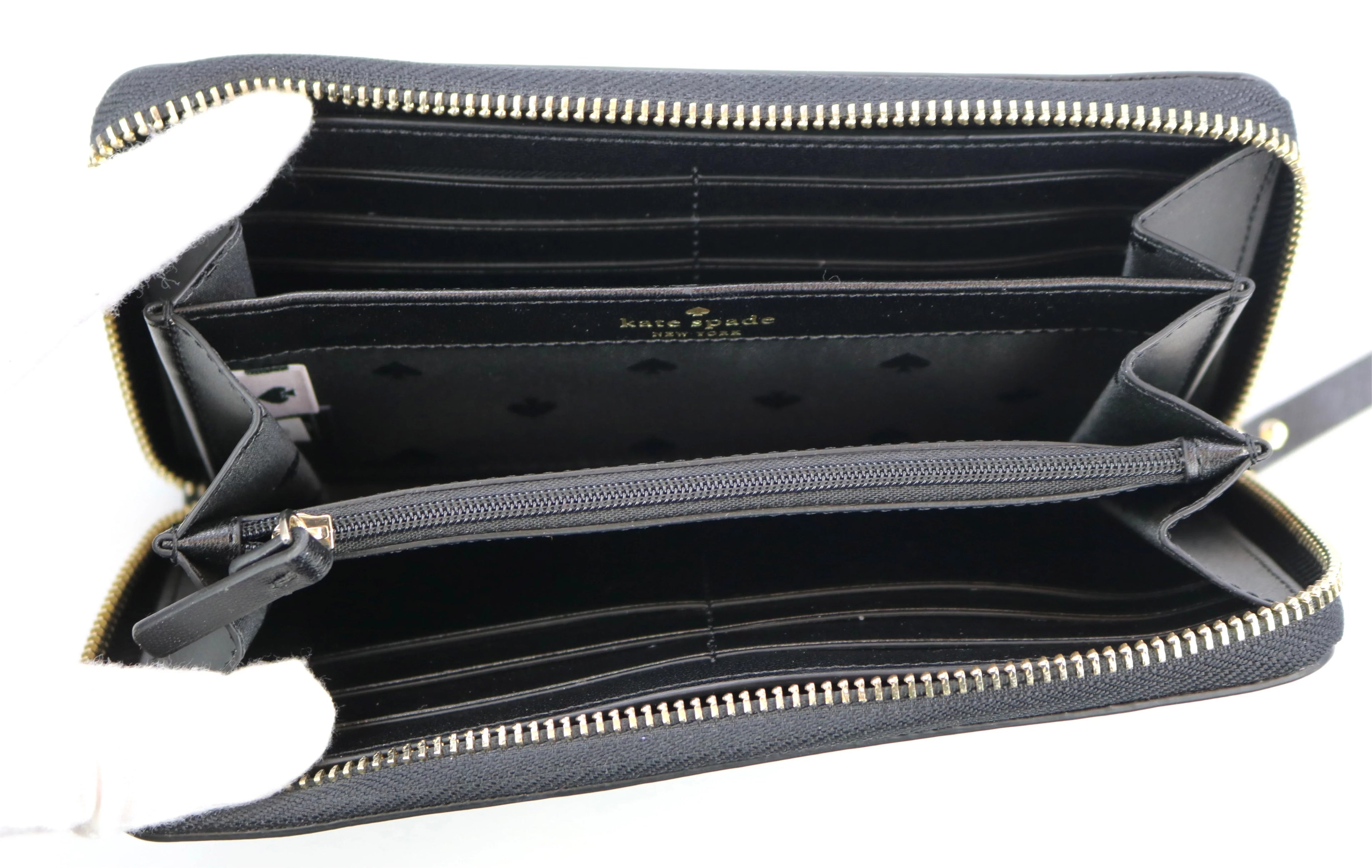 Kate Spade Laurel Way Neda Leather Wallet - Black