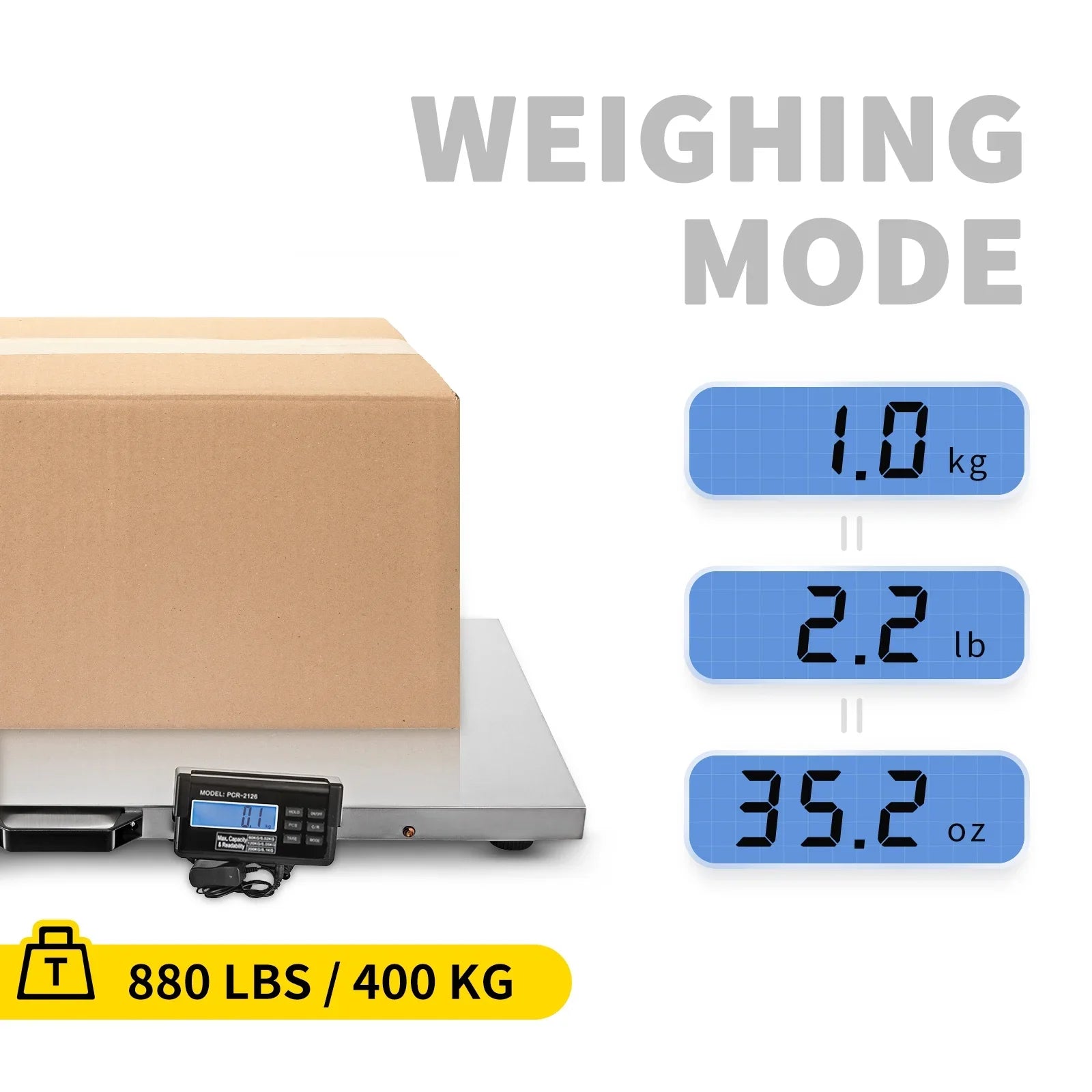 SKYSHALO Livestock Scale Dog Scales Large Animal Scale Pig Scale 700lbs x 0.2lbs Large Platform 40.6x20.9Inch Stainless Steel Vet Scale Industrial Floor Scale Goat Weight Scale Pet Digital Scale