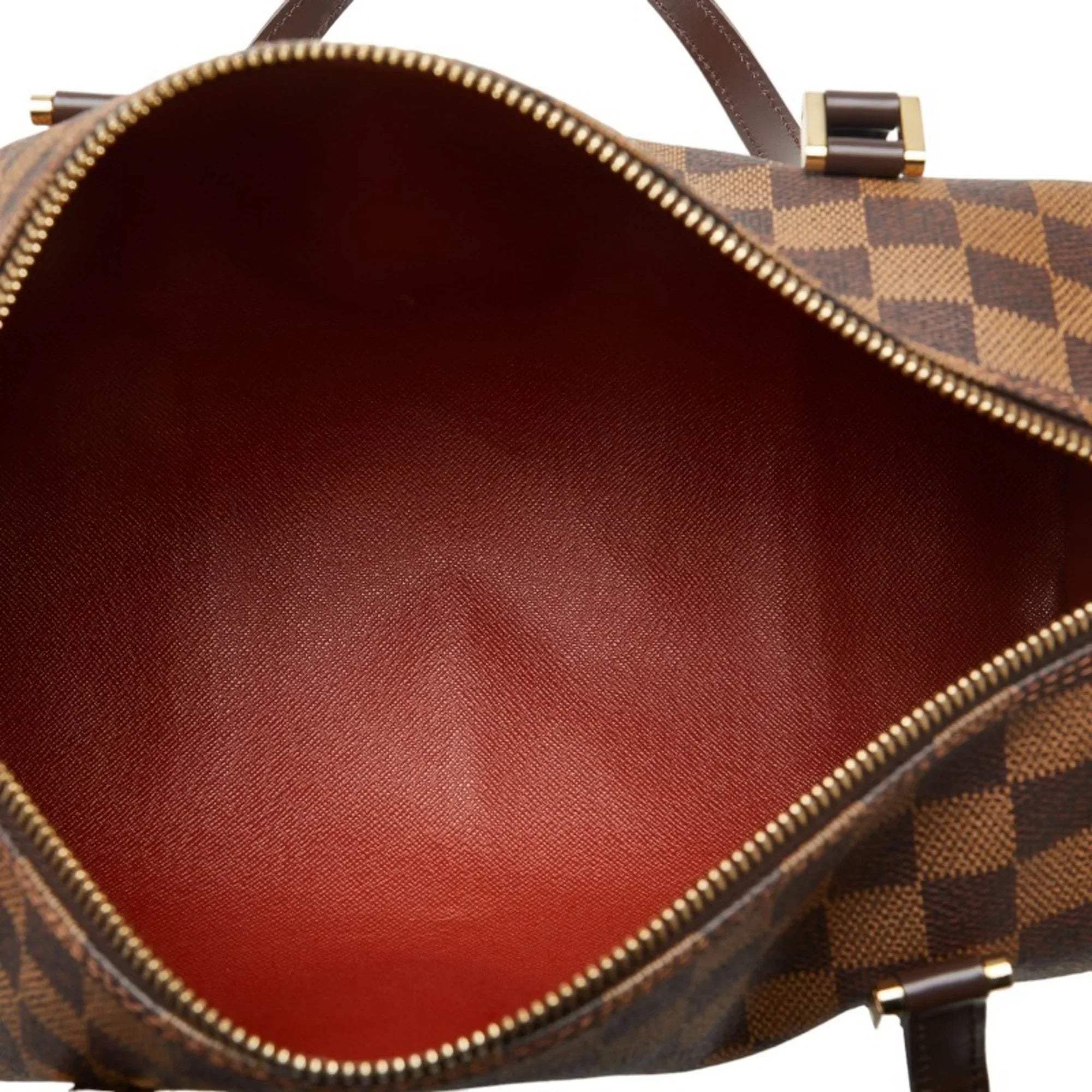 Pre-Owned Louis Vuitton Damier Ebene Papillon Handbag N51303 Brown PVC Leather Women's LOUIS VUITTON (Good)