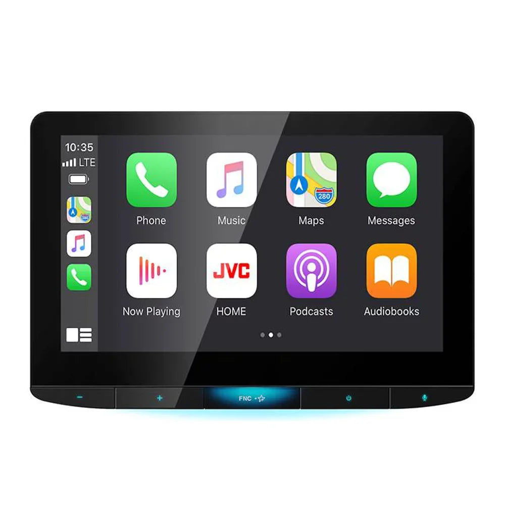New JVC KW-Z1000W 10.1 Inch Digital Multimedia Receiver with License Plate Camera