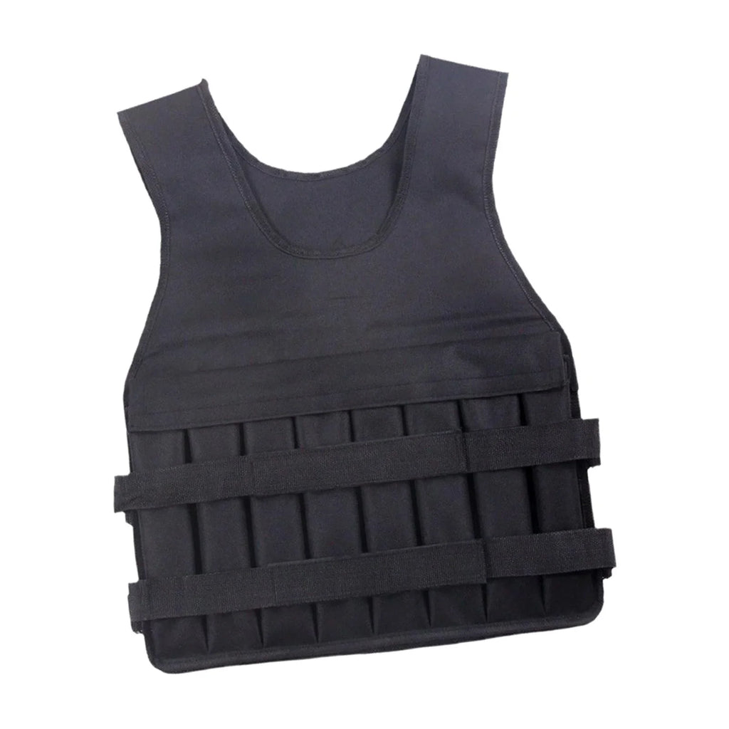 Tnarru Loading Vest Exercise Jacket for Boxing Running Gym Fitness 8 Pockets Exercise Slim Design Strength Training Body Weight Vest