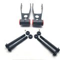 Hex Autoparts 1"-2 Rear Lift Shackles Adjustable For 84-01 Jeep Cherokee XJ Level Kit 2WD/4WD