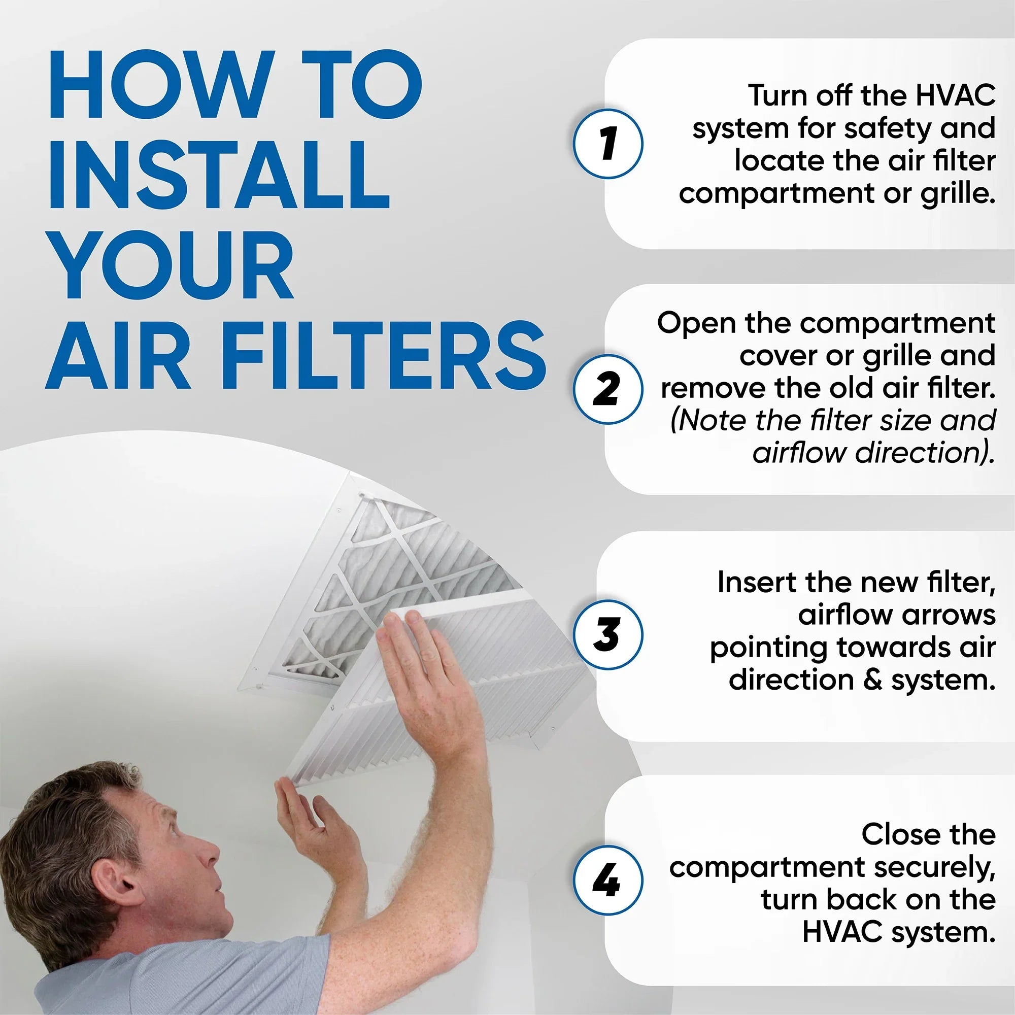 6 Pack of 18x18x1 MERV 11 Pleated Air Filters by Glasfloss. Actual Size: 17-1/2 x 17-1/2 x 7/8
