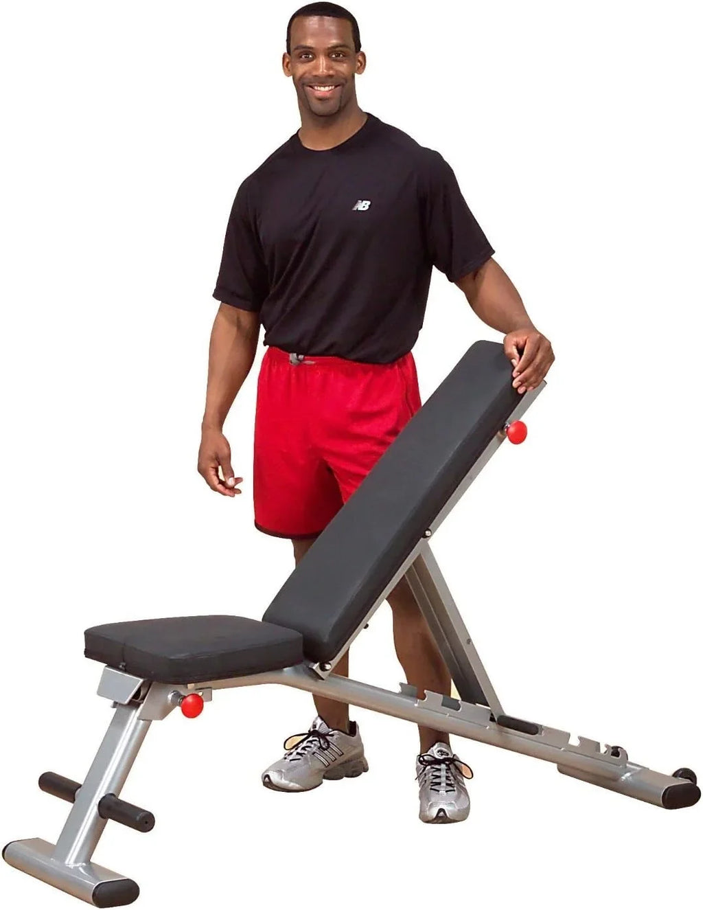 Adjustable Weight Bench For Full  Workout, 7-Positions, No Assembly Required, With Incline, Decline  Flat Settings