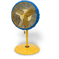 Global Industrial Fan Shroud Air Filter, MERV 6, 30"W x 30"H x 6"D, Lot of 12