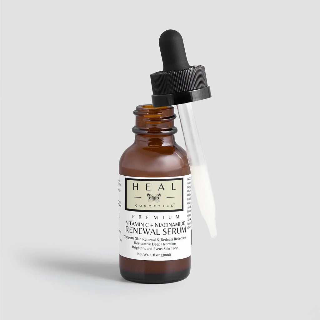 HEAL Cosmetics™ Premium Vitamin C  Niacinamide Renewal Serum