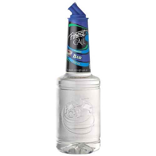 Finest Call Premium Bar Simple Syrup 1 Liter - Perfect for Cocktails (12/CASE)