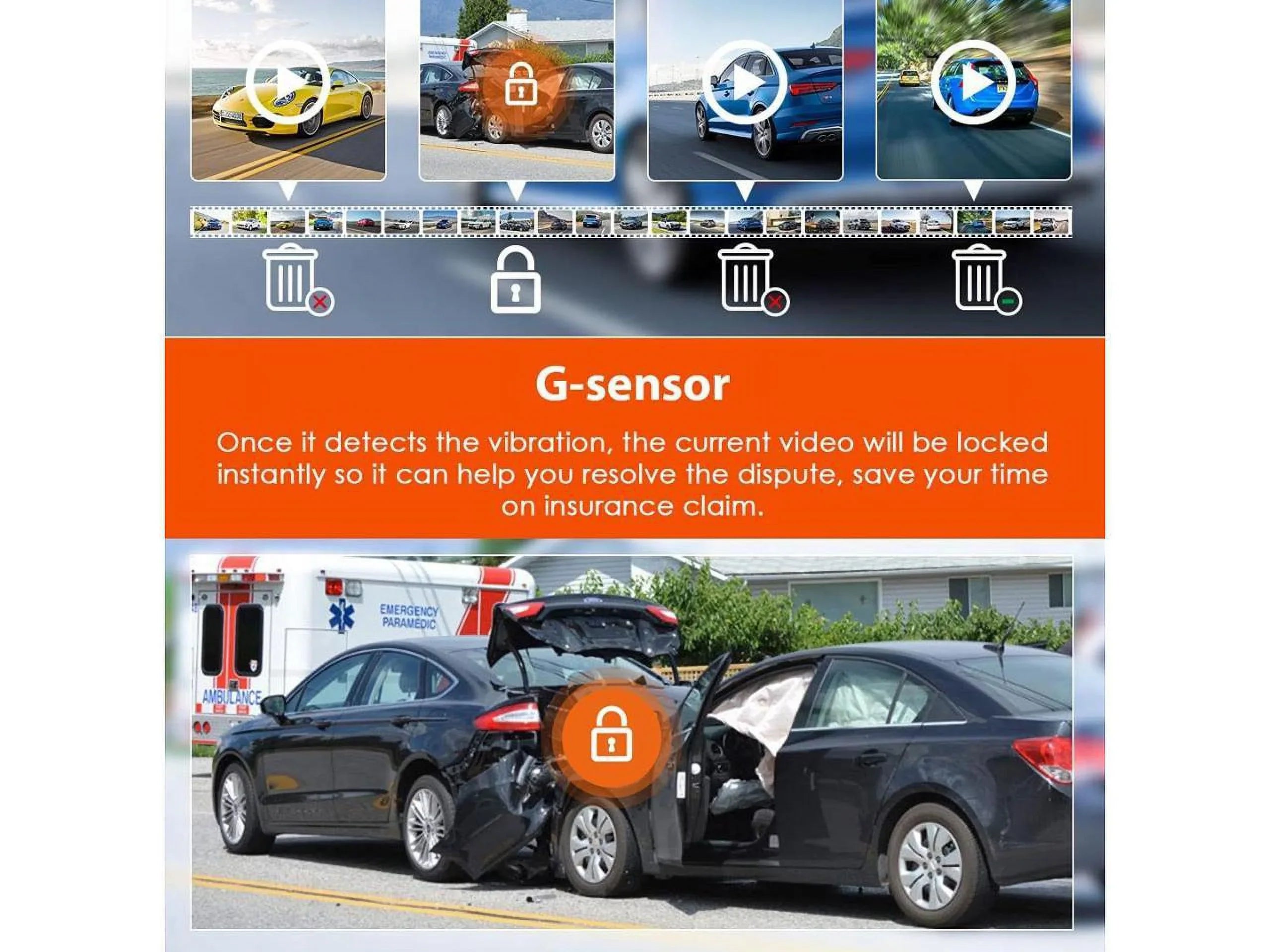 2K Dash Cam Front and Rear Hidden Camera, FHD 1080P Dual Dashcam for Cars, Front 1080P 60fps GPS Dashboard Camera, HDR Night Vision, Motion Detection Parking Monitor