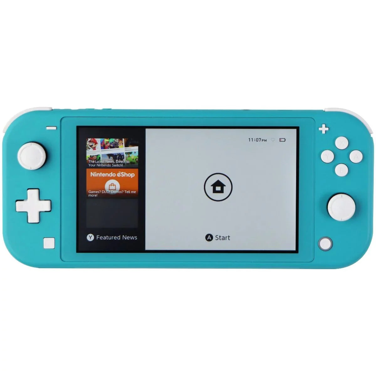 Repaired Nintendo Switch Lite Hand-Held Gaming Console - Turquoise (HDH-001) (Refurbished)