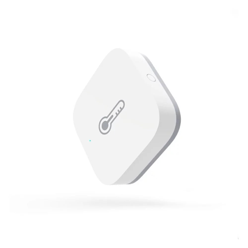 Temperature Sensor Smart Aqara Humidity Sensor for Remote Monitoring and Home Automation REQUIRES AQARA HUB Compatible with Apple HomeKit