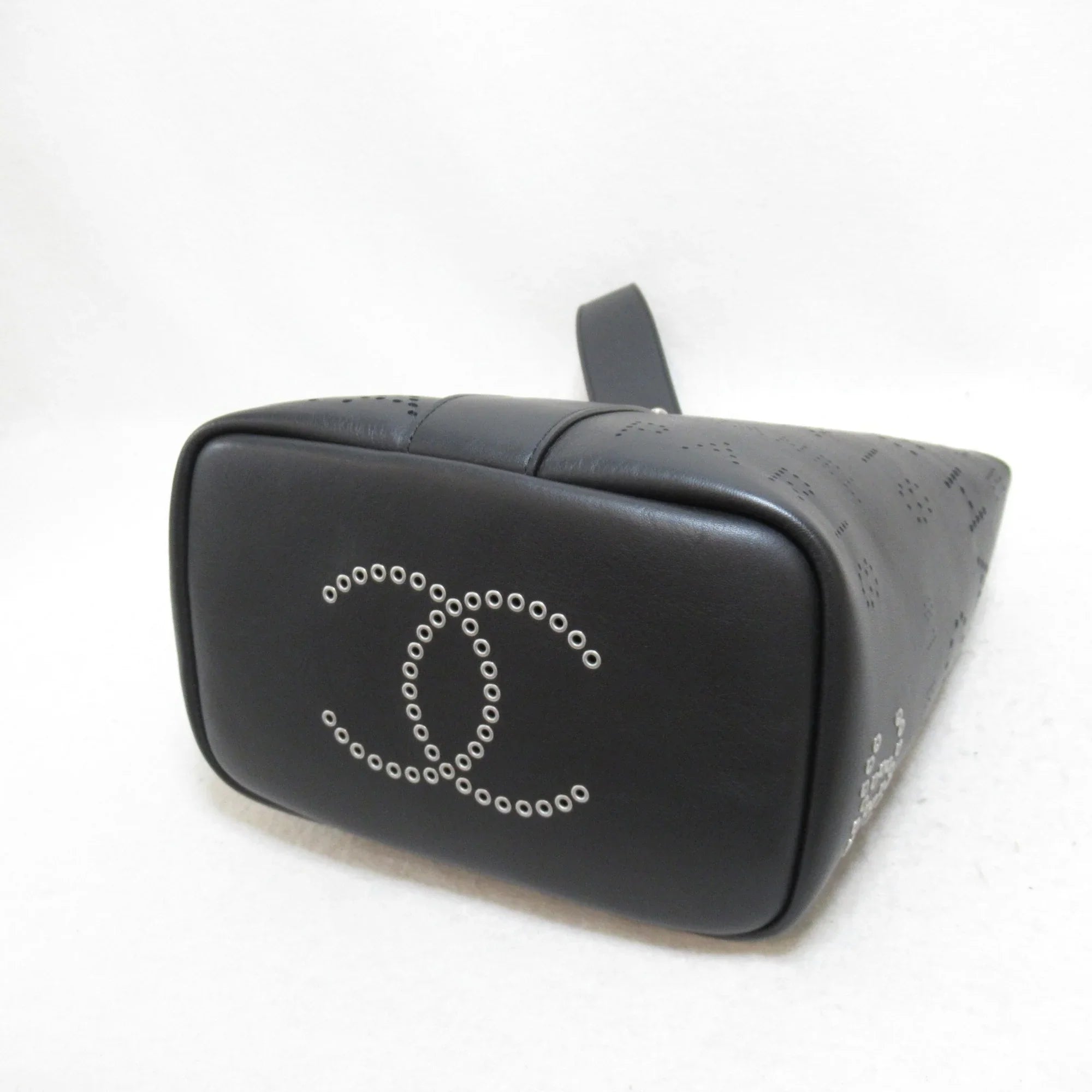 Pre-Owned CHANEL 2wayShoulder Bag Black Lambskin (sheep leather) (Good)