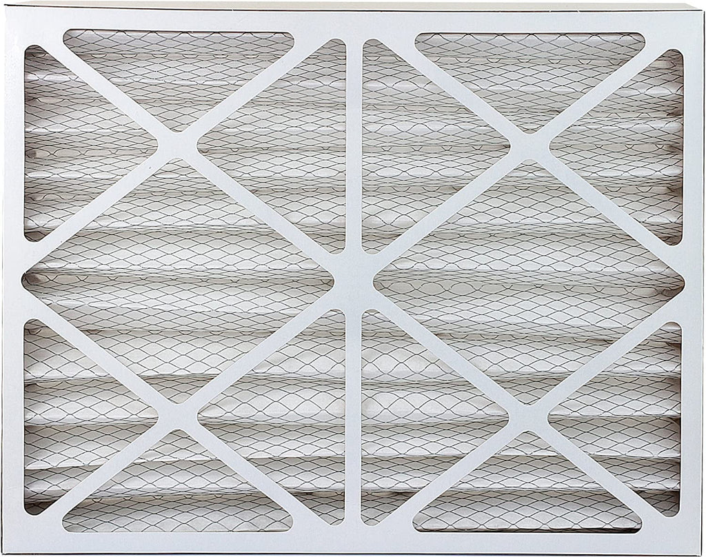 Filterbuy 20x23x4 MERV 8 Pleated HVAC AC Furnace Air Filters (4-Pack)