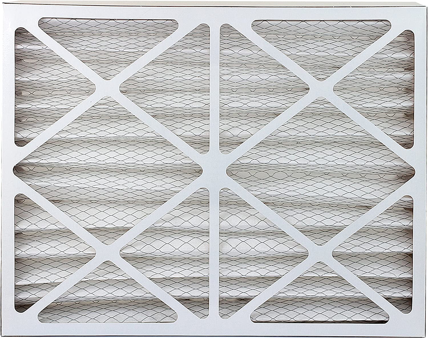 Filterbuy 16x20x4 MERV 8 Pleated HVAC AC Furnace Air Filters (12-Pack)