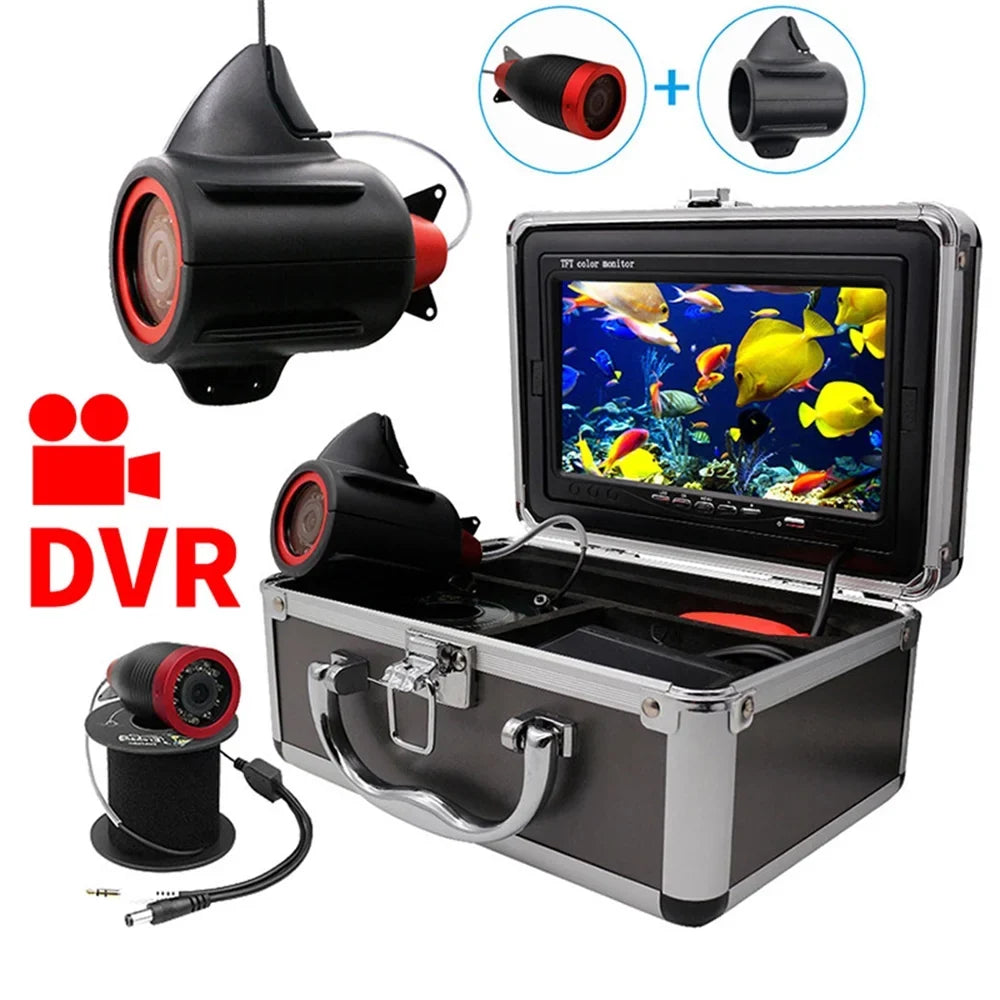 moobody Undersea Camera 7 Inch DVR Portable Video Fish Finder for Lake Sea Fishing