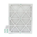 3 Pack of 18x25x2 MERV 10 Pleated 2" Inch Air Filters by Glasfloss. Actual Size: 17-1/2 x 24-1/2 x 1-3/4