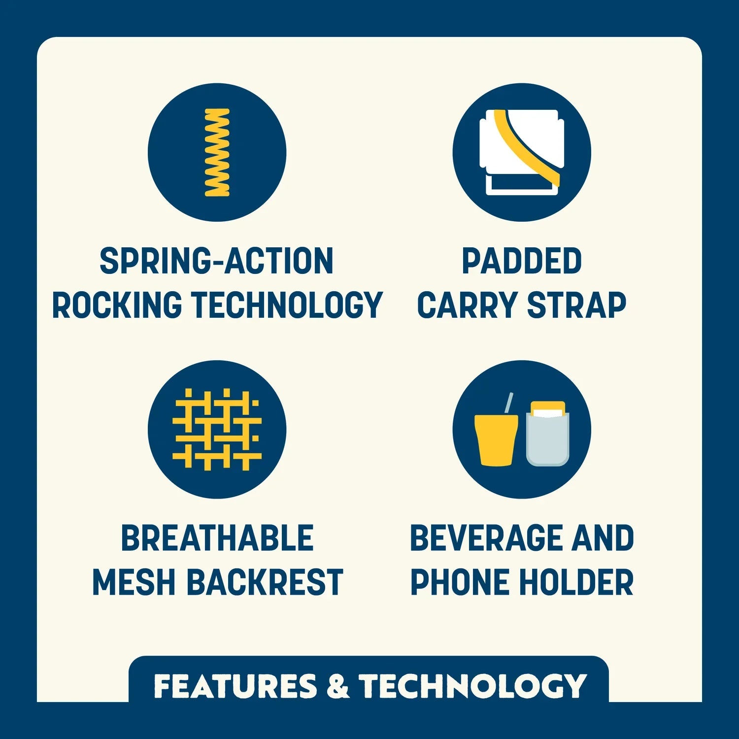 Comfort Pro Rocker™ - USA Anniversary Deluxe | Cut KA26